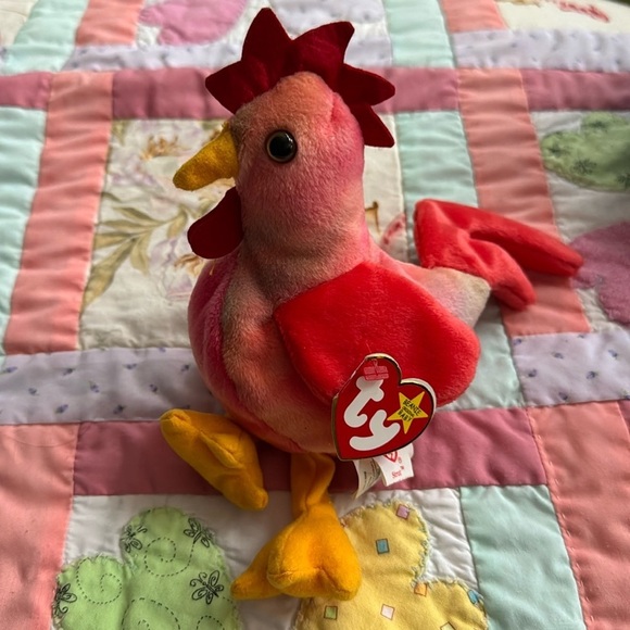 TY Other - Ty Beanie Baby STRUT the Rooster 1996 Collectible